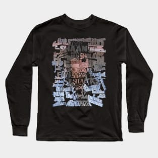 Amitabh Collage Long Sleeve T-Shirt